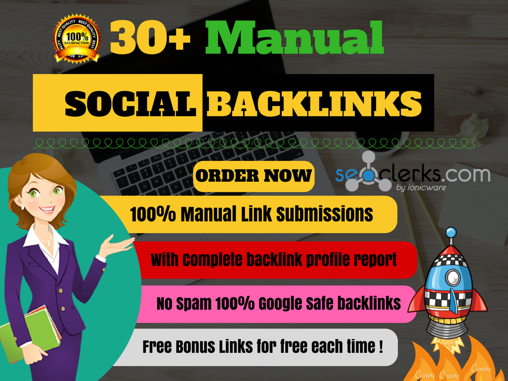 create high authority social media links within a day