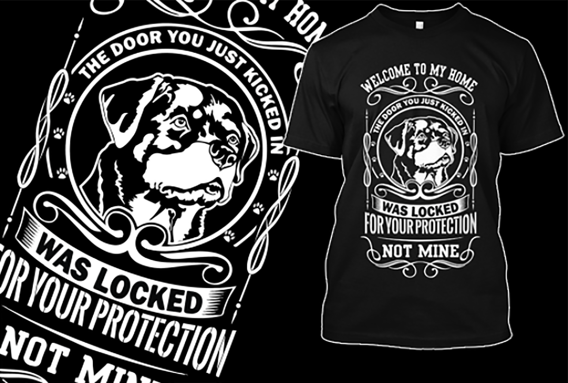 I'll Do Any Typography T-shirt, Cartoon Design