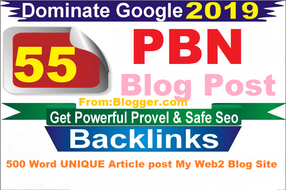 Influencing 55 PBNs Blogger BlogPost Backlinks Drip F...