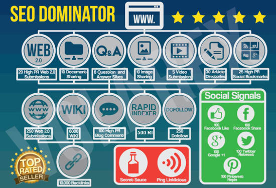 High Pr Social Seodominator Back link To Blog Site Yo...