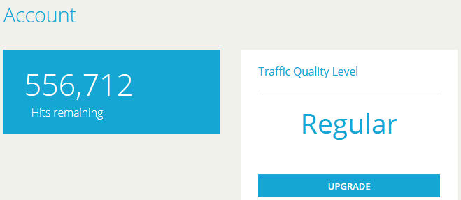 Traffic accounts available now
