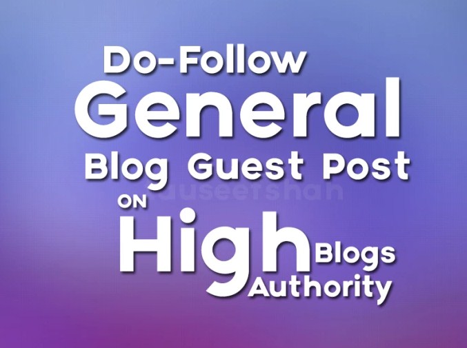 Guest Post On Da30 General Blog