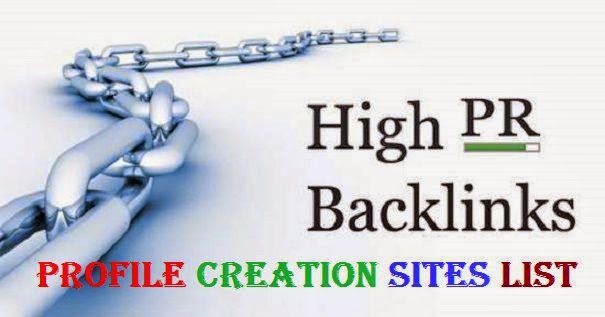 50 Authority Profile Backlinks