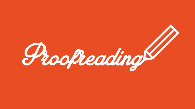 Proofreading and Editing Service