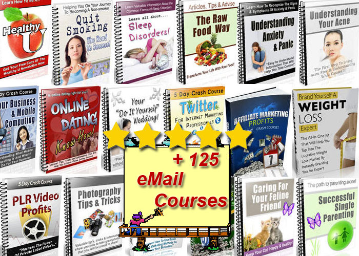 Provide you Over 125 eMail Courses On Health and Othe...