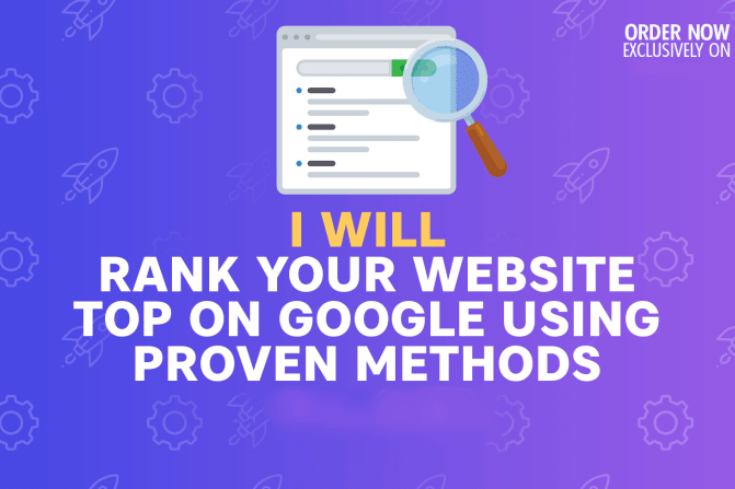 Make your website top ten in google with 100 Back-lin...