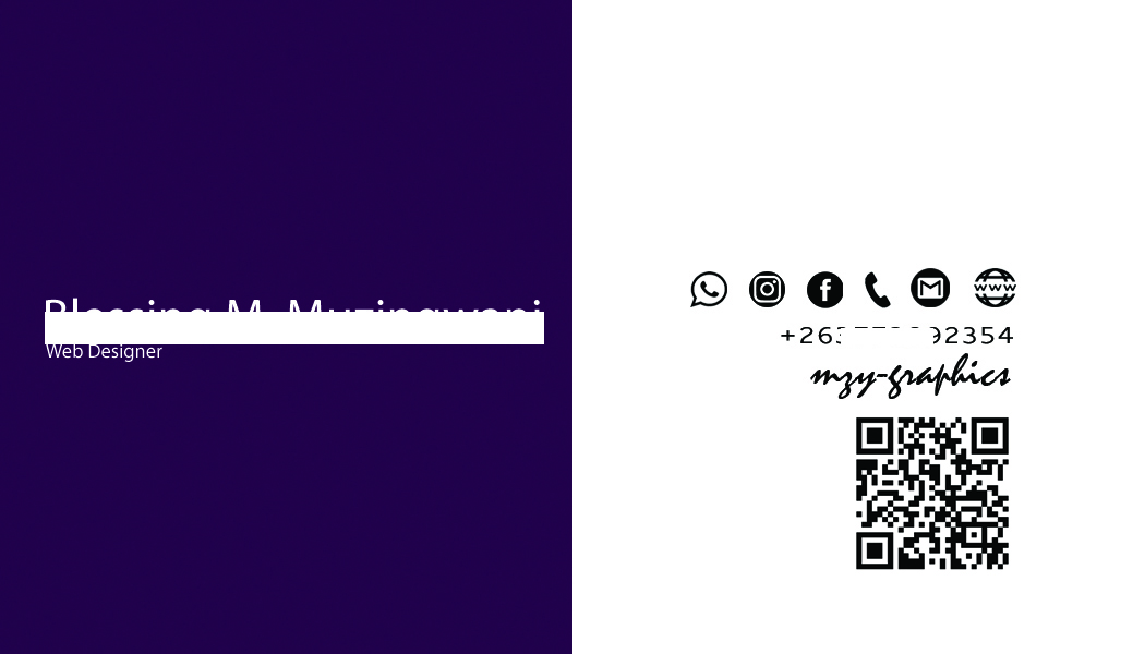 digital business cards, poster, flyers, brochures,...