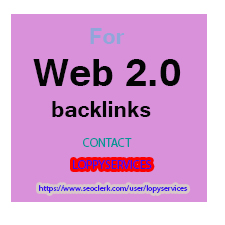GET POWERFUL100 WEB 2.0 WITH HIGH AUTHORITY DO FOLLOW...