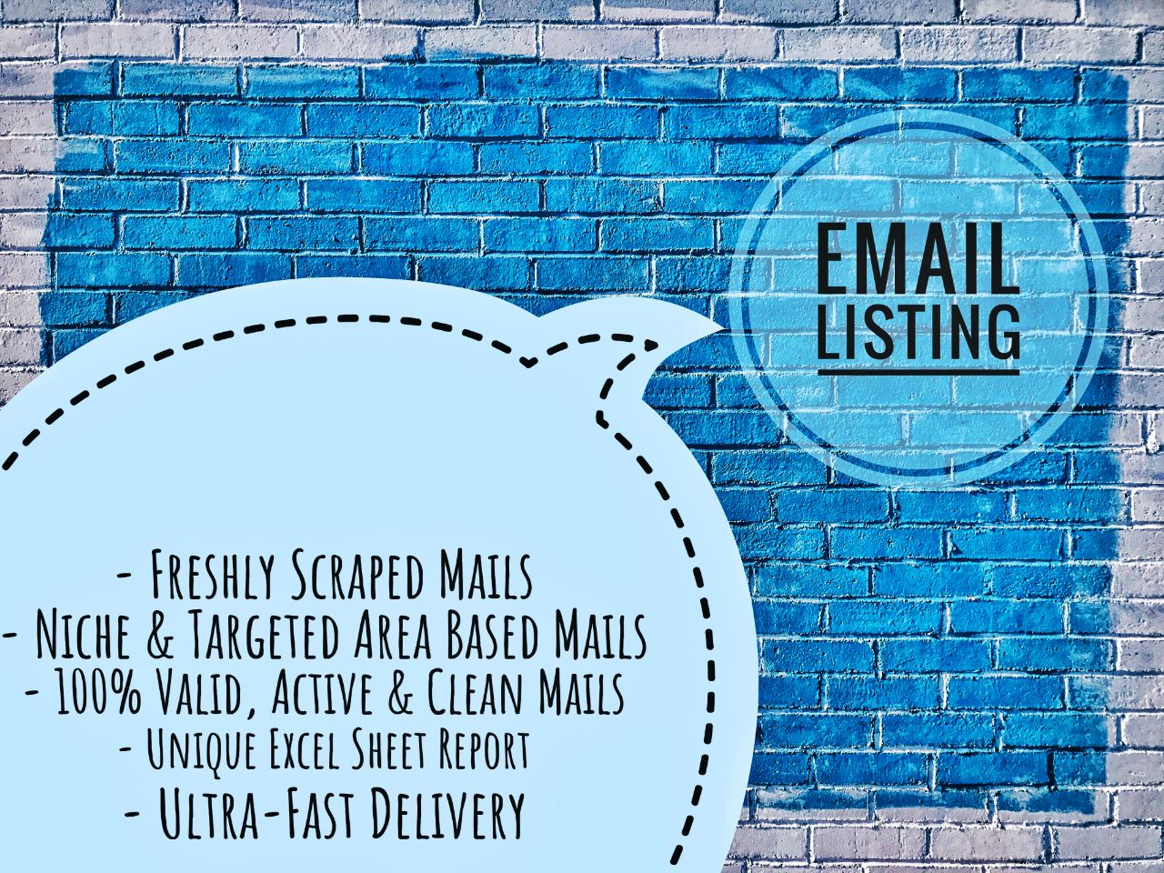 Providing 1500 Targeted Mailing List Based on Niche a...