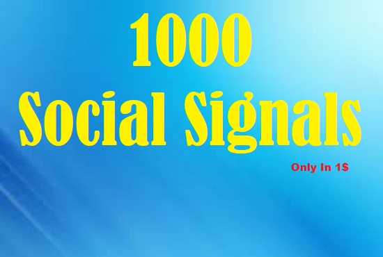 Viral Your Website Through 1000 Social Signals & ...