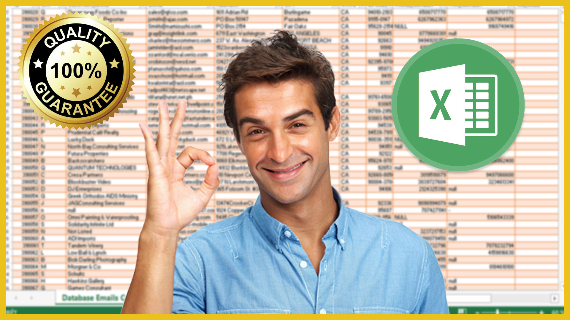 Give You 5000 Email for the Companies From California