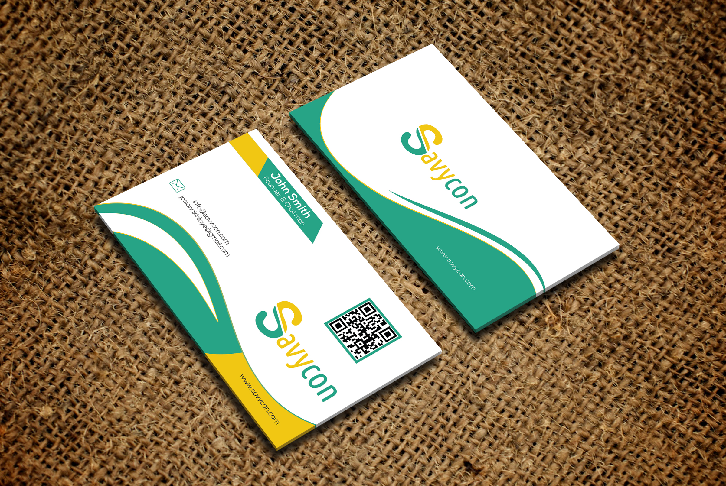 Design Modern And Clean Business Card, Id Card Etc