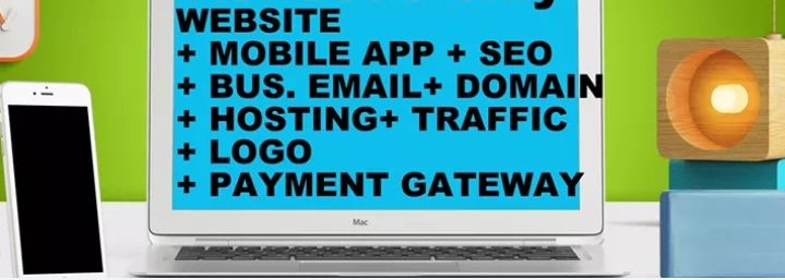 Website development + mobile app + seo + free traffic...