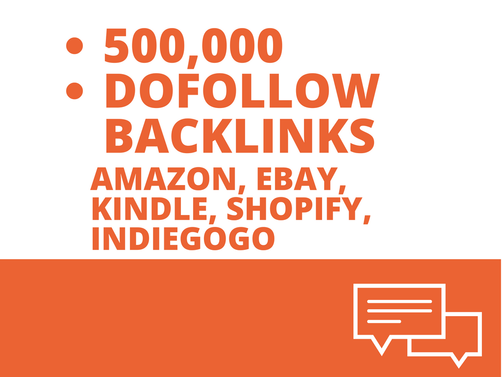Build 500,000 Unique Dofollow High Pr Seo Backlinks F...