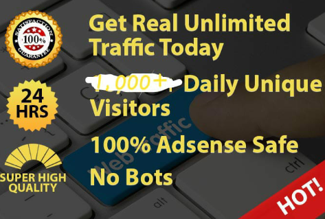I am going to Send 4k Targeted and unique Web Traffic...