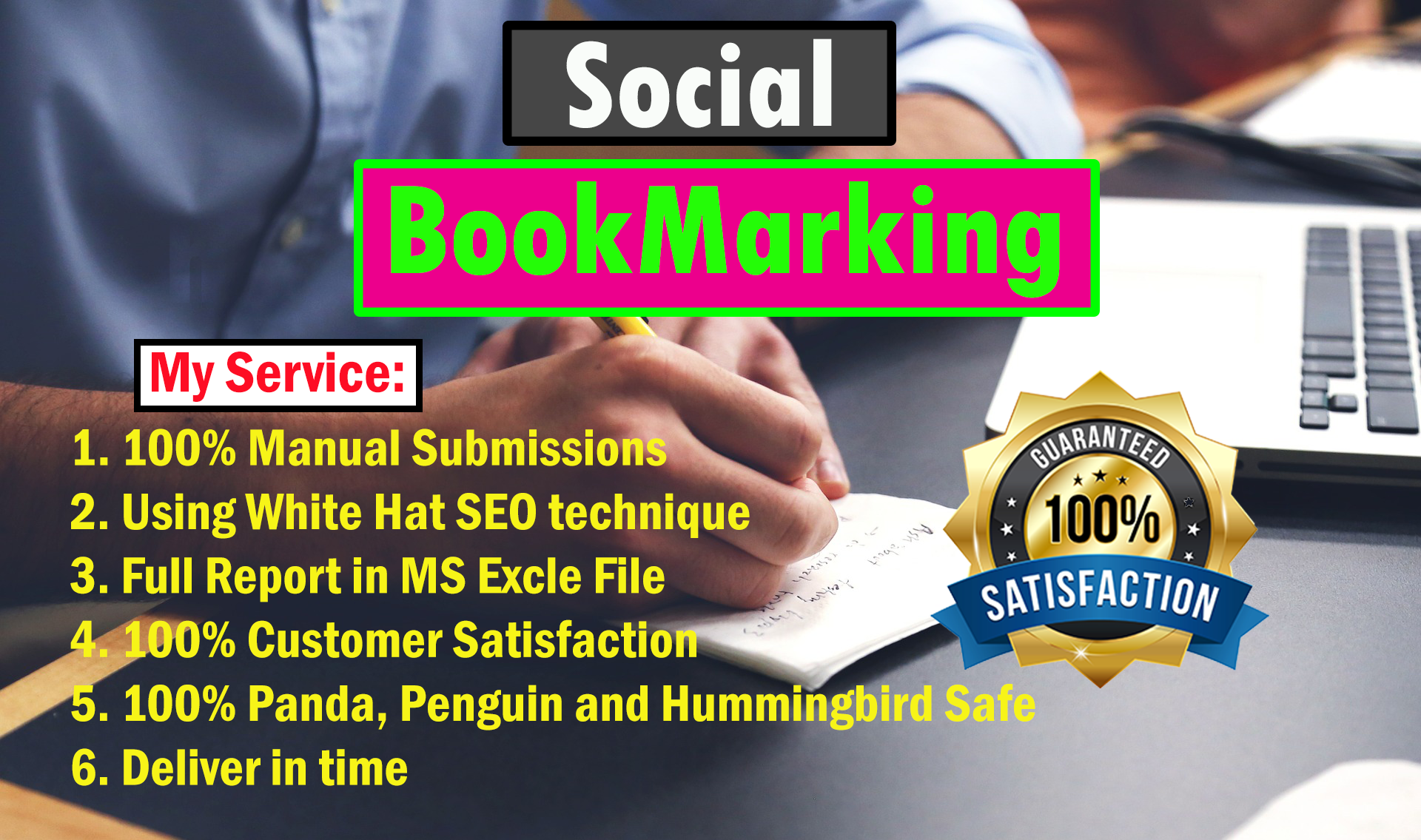 Do 50 High Quality Social Bookmarking Backlinks for y...