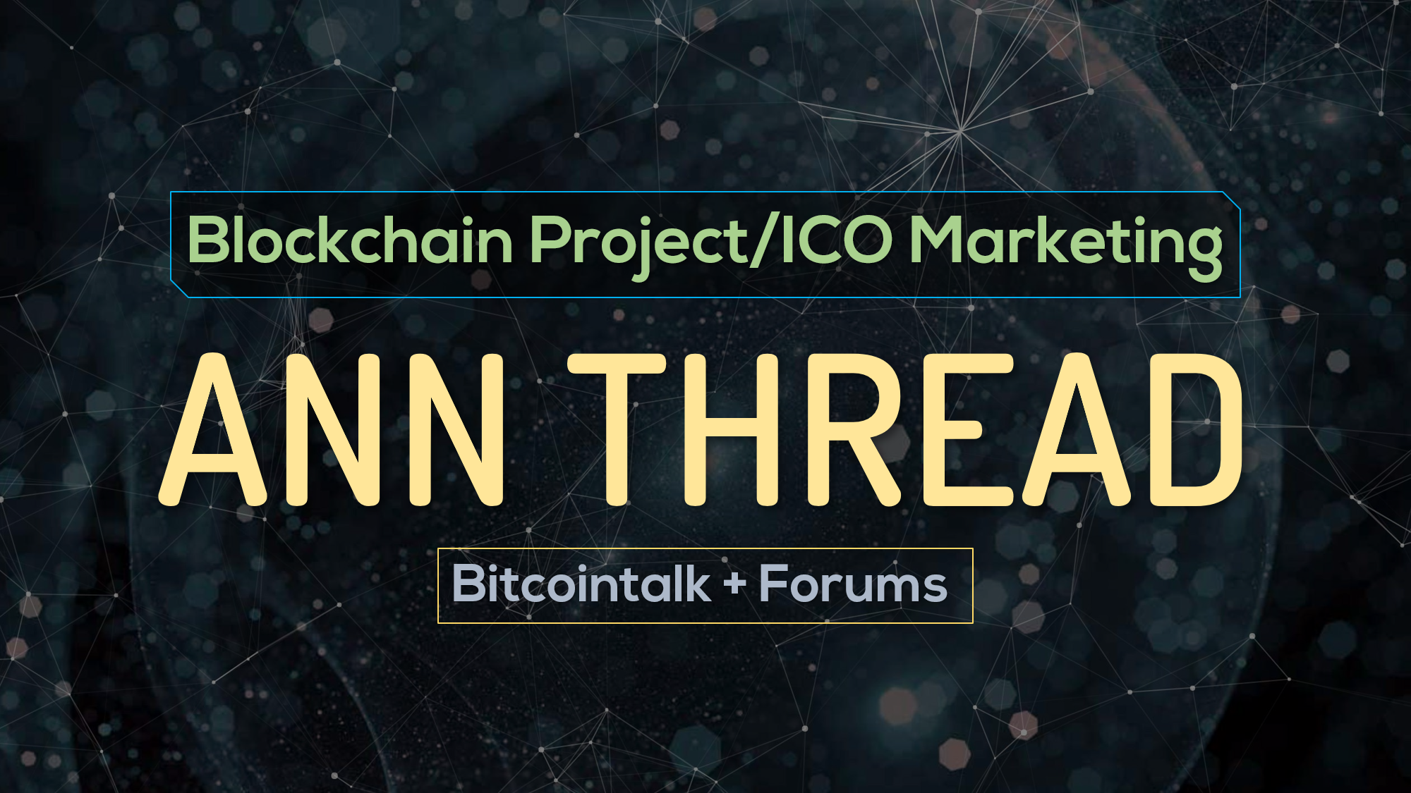 Blockchain Project/ICO Marketing on Bitcointalk + 20 ...