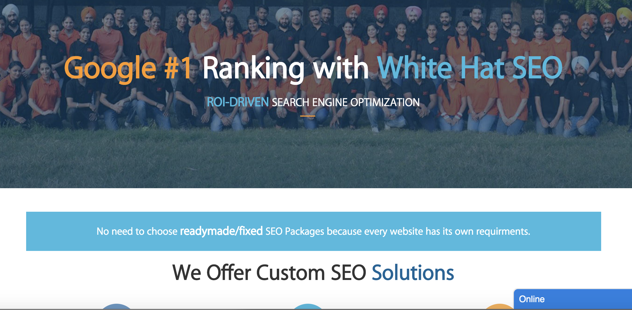 Google Offer White Hat Tactics, Organic SEO Guarante...