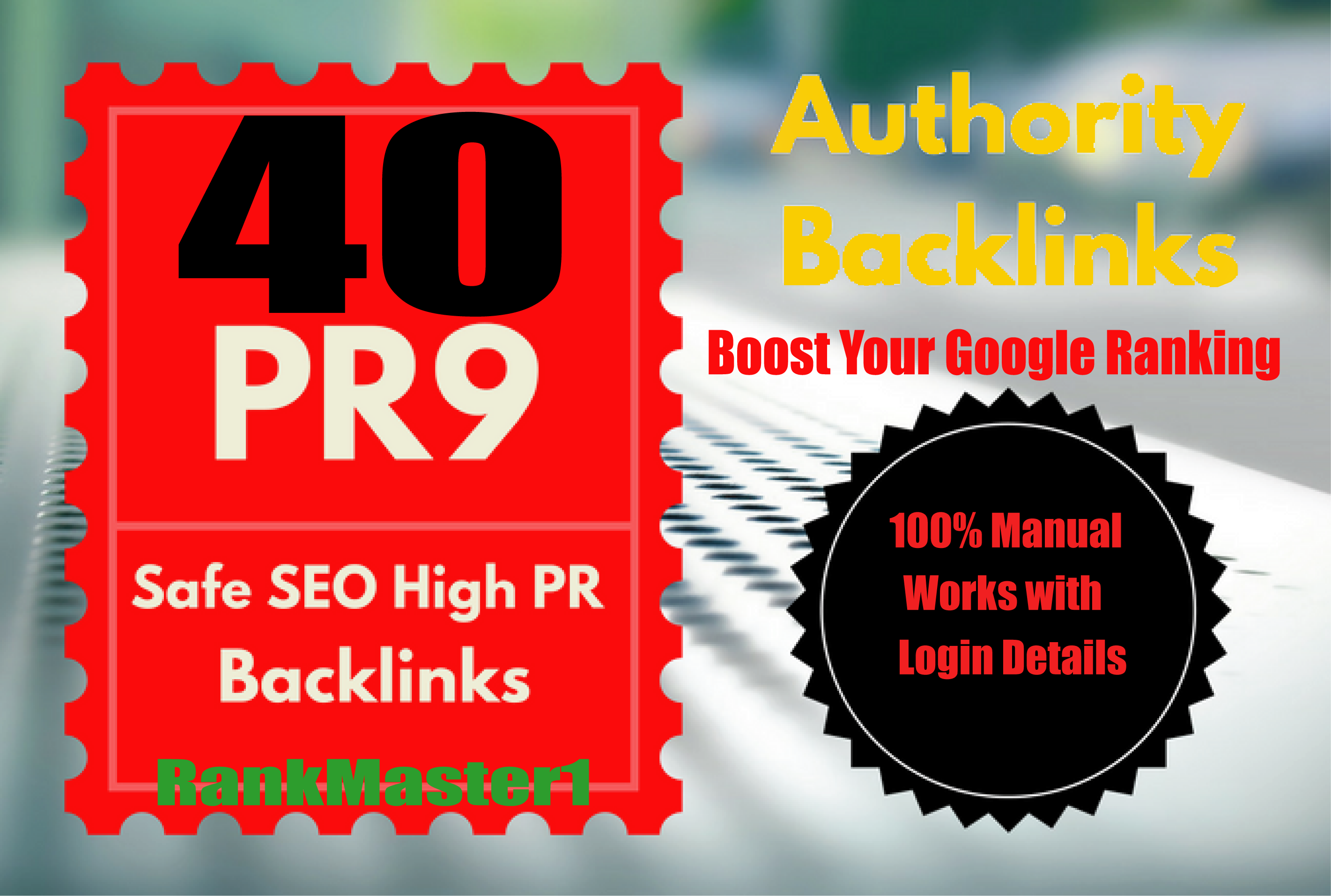 Build 40 PR9 DA 70-100 SEO Backlinks High Trust Autho...
