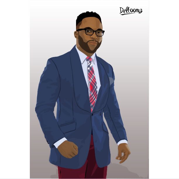 Draw a full Body Vector Cartoon Portrait From Your Ph...