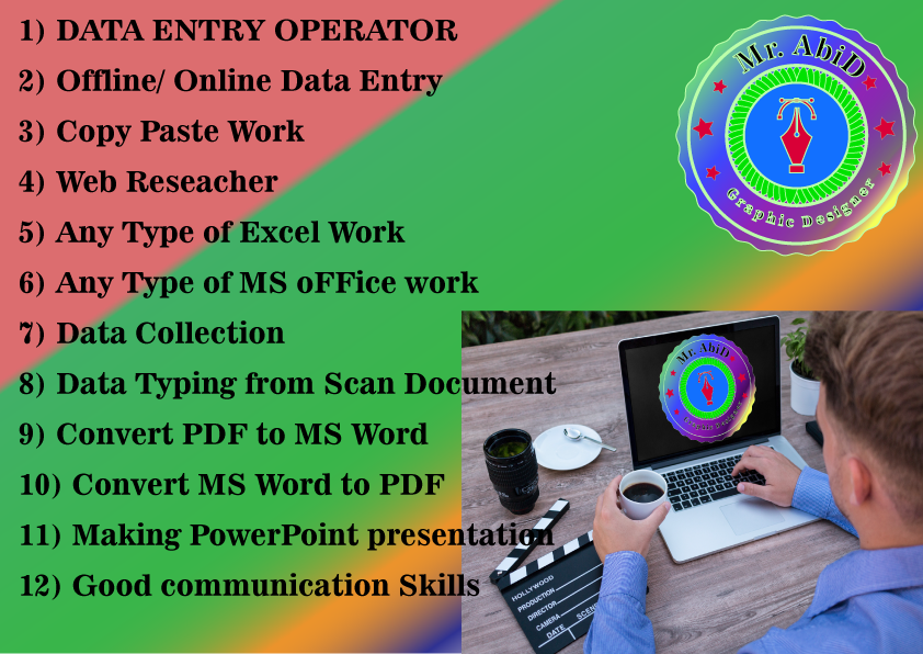 Virtual Assistant, MS-Office convert PDF, Fillable ...
