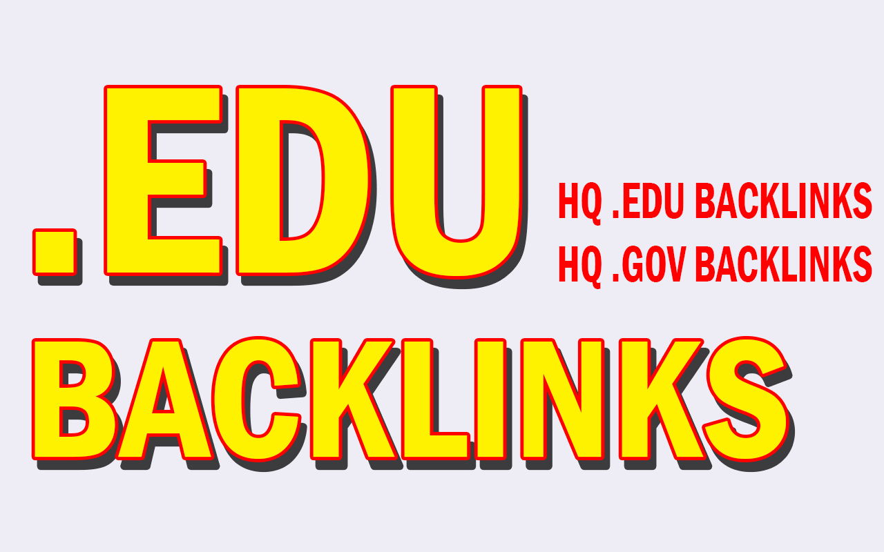 Build Fast 22 EDU + GOV HQ Backlinks From High Author...