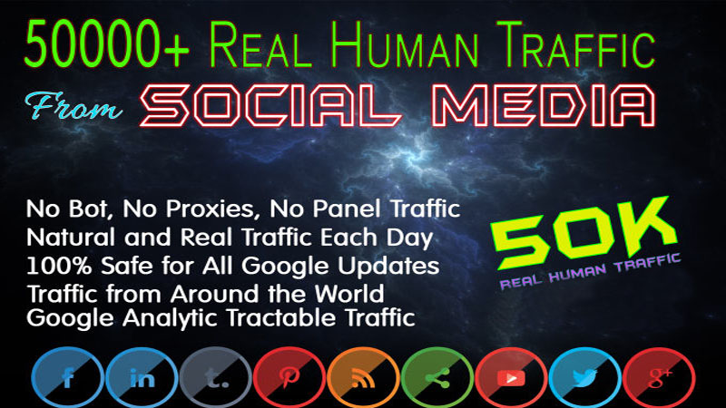 Send UNLIMITED 100 real visitors for your website to ...