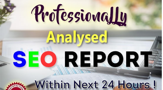 analyze your website and deliver a professional SEO r...