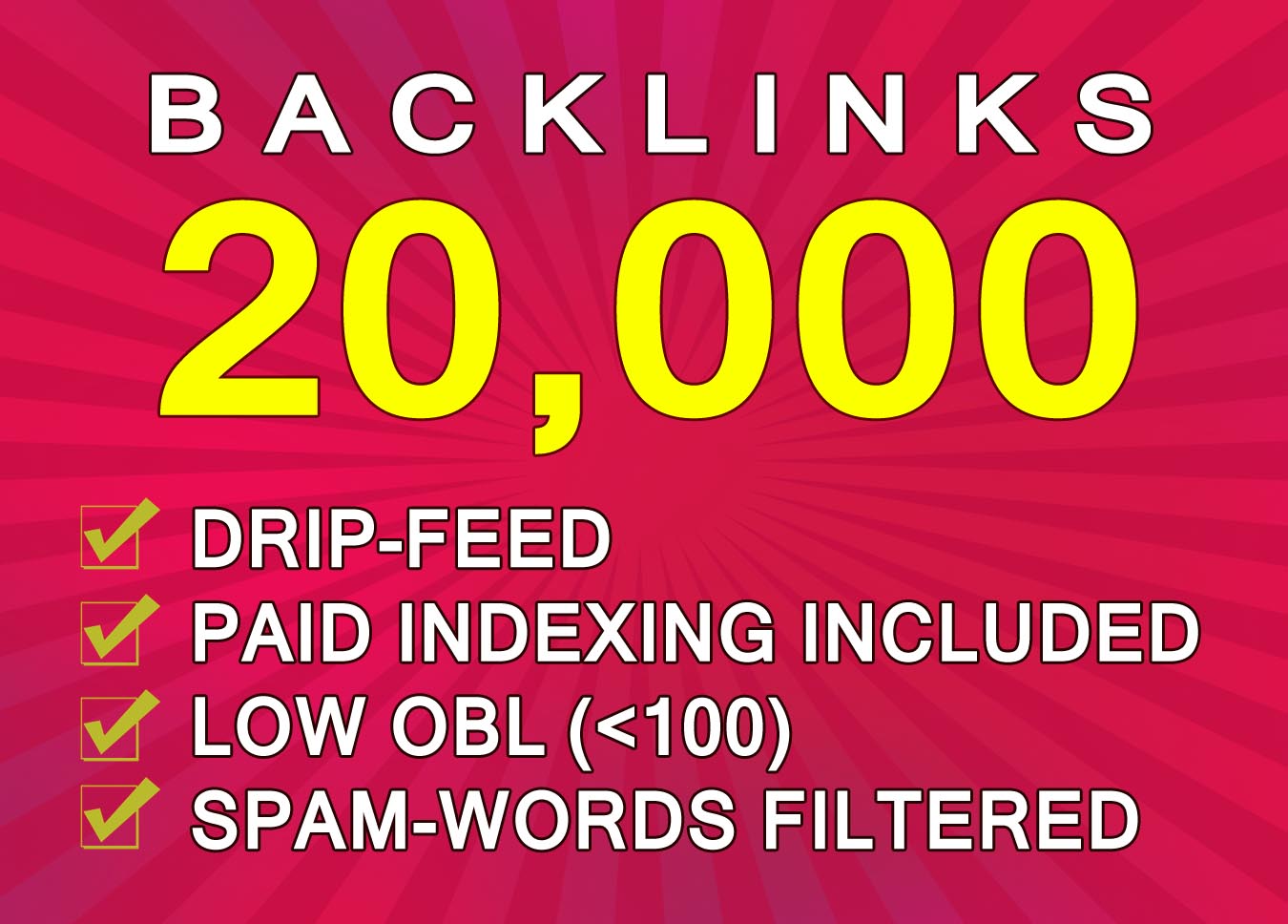 Create 20,000 Gsa Backlinks For SEO Rankings