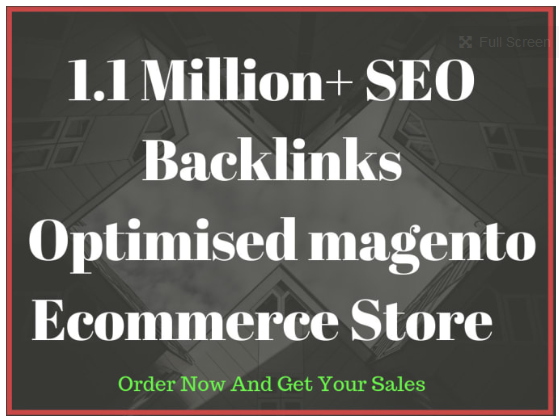 do an SEO optimised magento ecommerce store