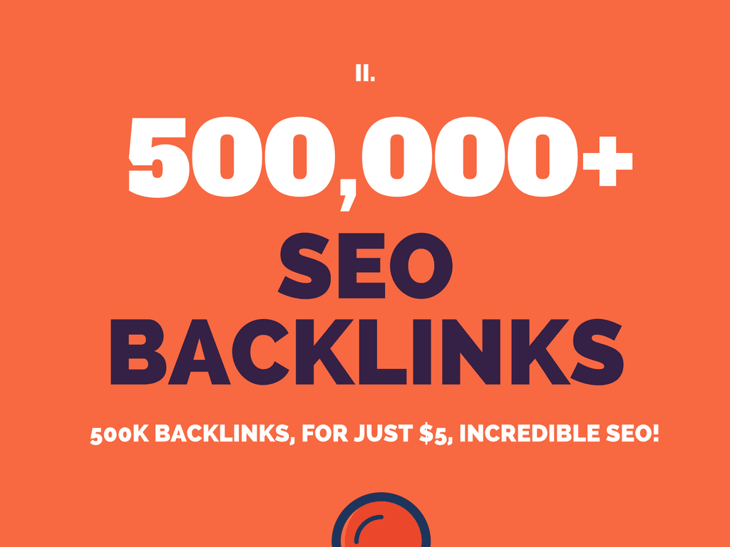 provide 500,000 gsa seo backlinks, all do follow lin...