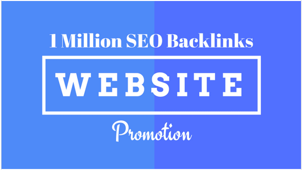 Create 1m SEO backlinks for website promotion, websit...