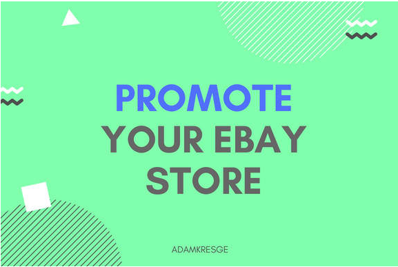 Promote your ebay store, ebay listing