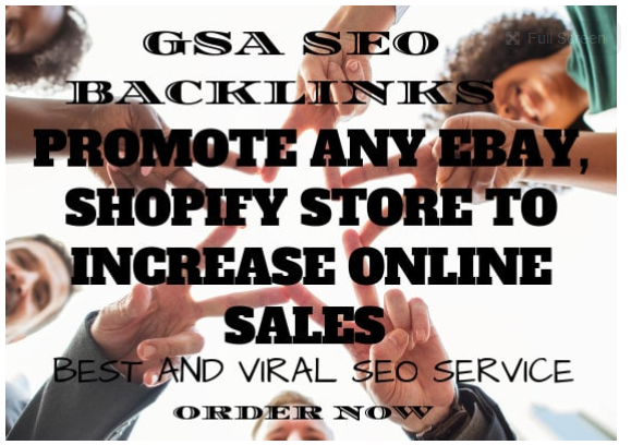 promote any ebay, shopify store to increase online s...
