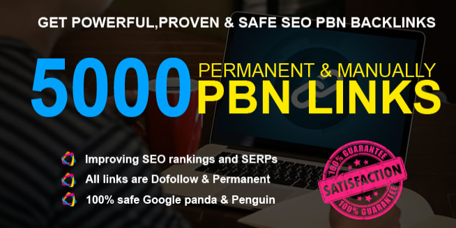 create 5000 dofollow pbn SEO backlinks for google ran...