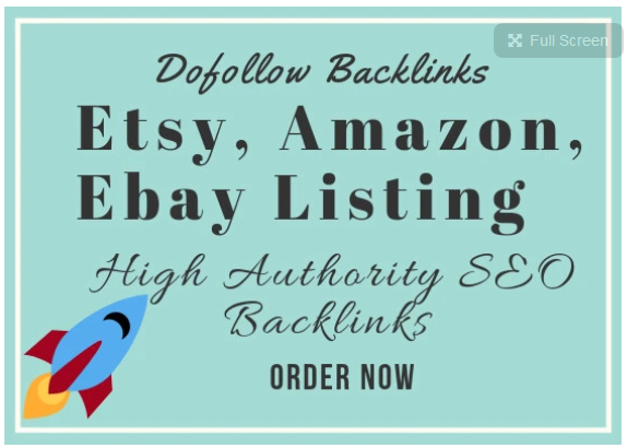 promote your etsy, amazon, ebay listing using SEO