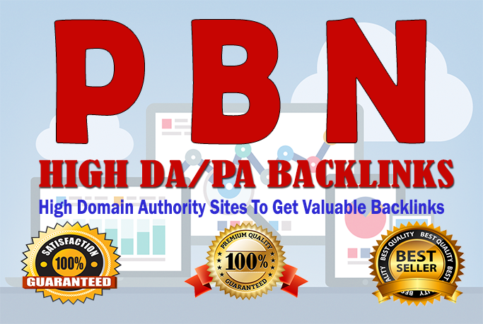 DA 50 to 60 Manually Build 20 UNIQUE HOMEPAGE PBN bac...