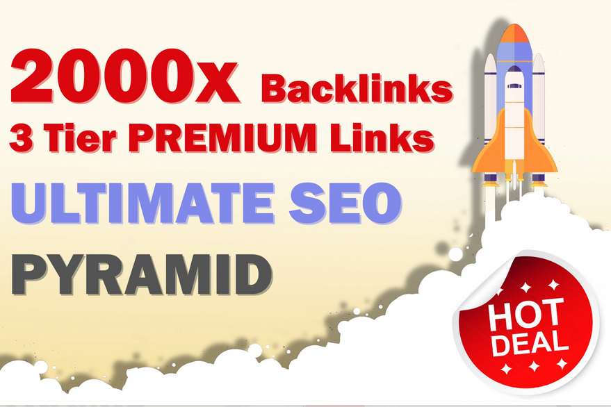 ultimate SEO pyramid 2000 backlinks rocket your ranki...