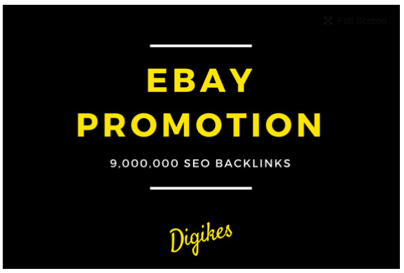 create 900,000 SEO backlinks for ebay store promotion...