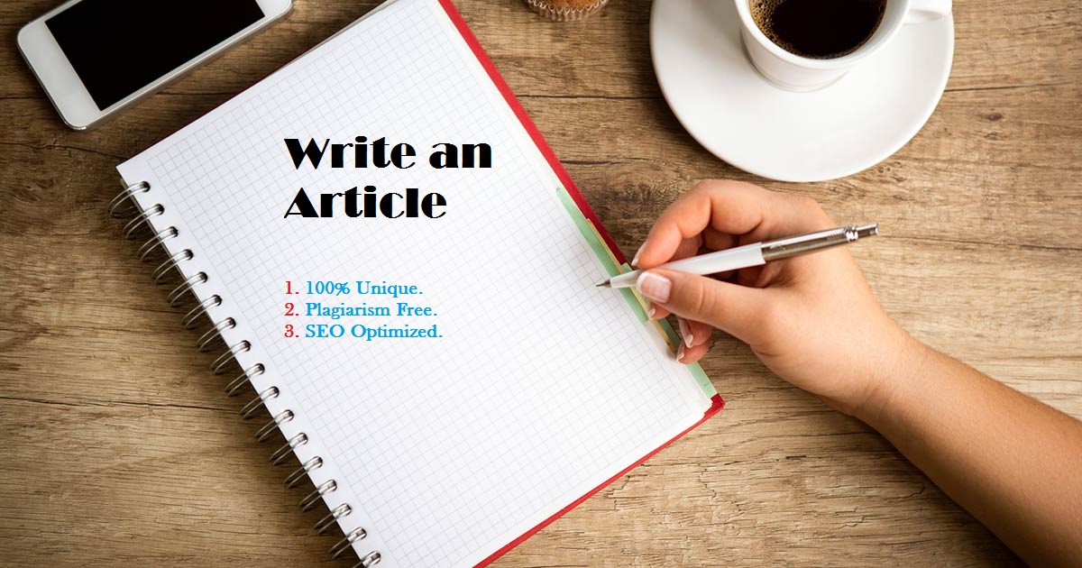 Get A Well Written, Unique and Optimized Content for...