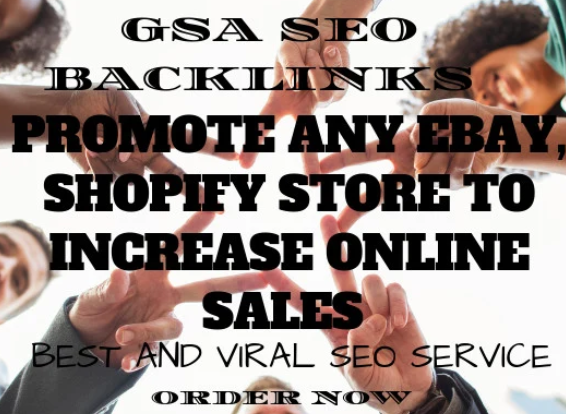 promote any ebay, shopify store to increase online s...