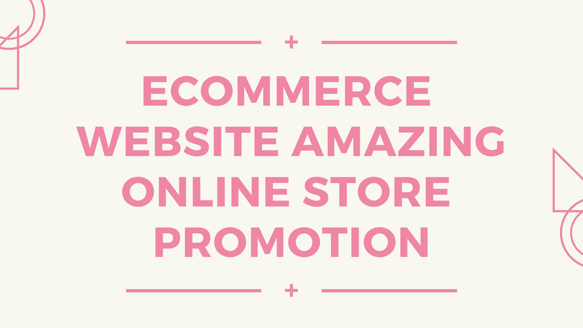 build ecommerce website amazing online store PROMOTIO...