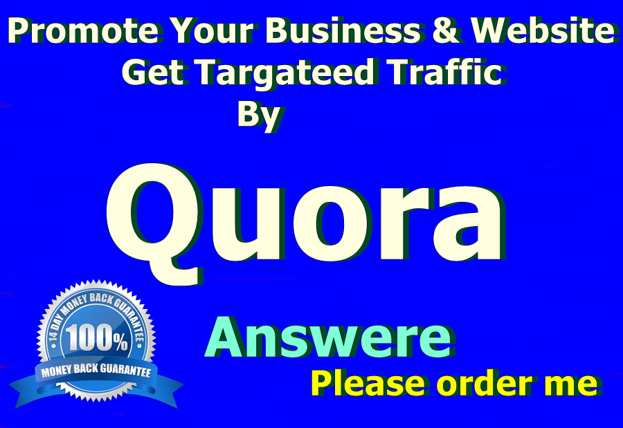 Promote Your Website With 25 High Quality Quora Answe...