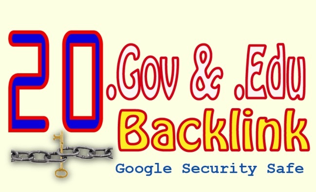 Special Offer Create 20 Edu/Gov High Quality Authorit...