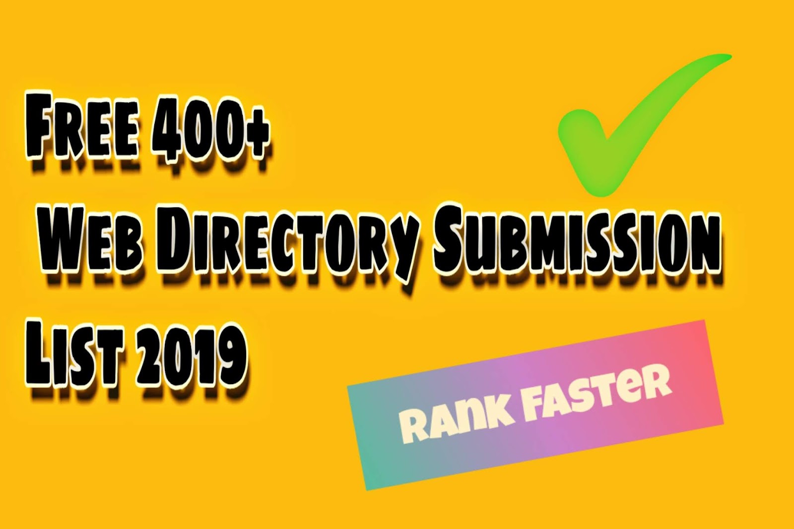 Will submit your website to 500 directories within 48...