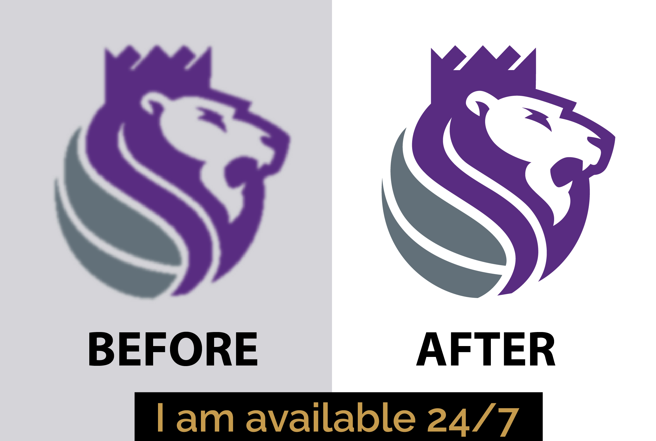 Vectorise or trace your logo to vector