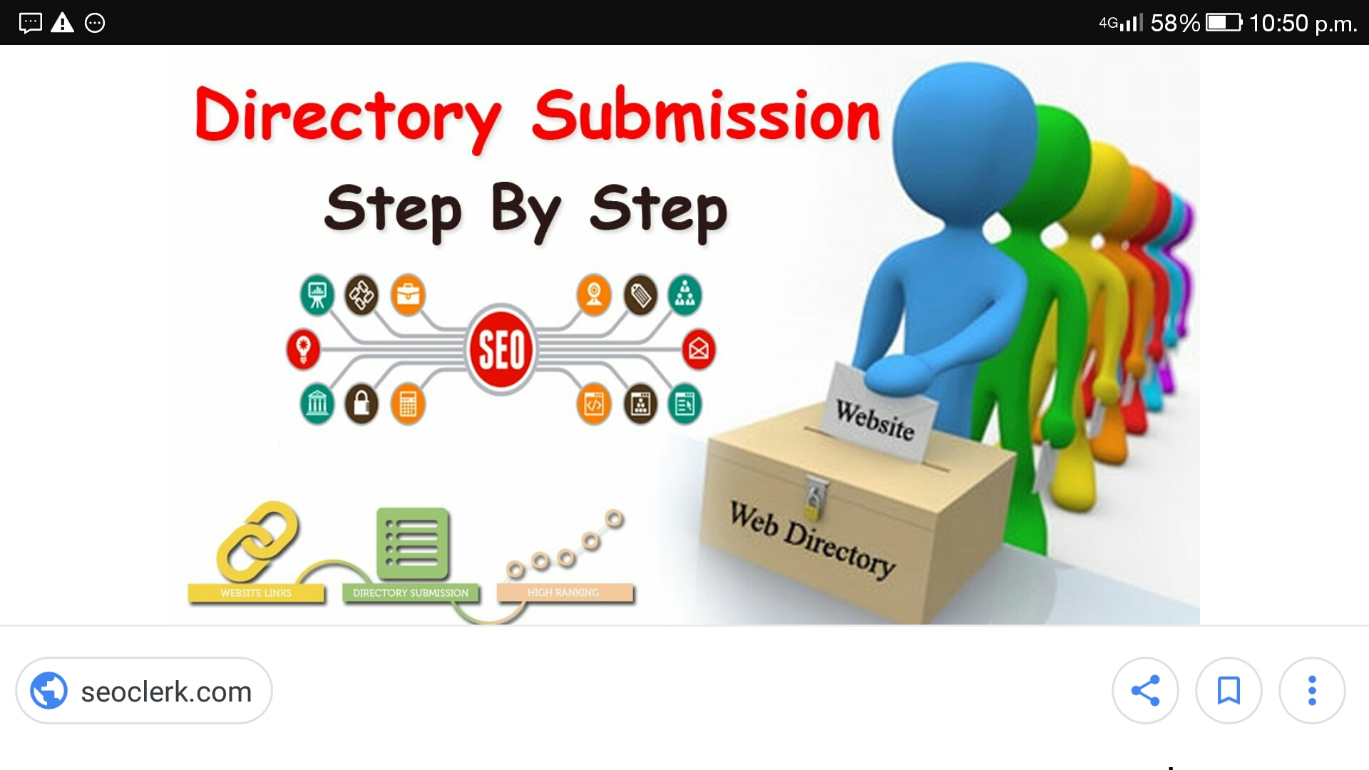 If you want to post your website address in 500 direc...