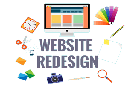 re- design responsive website and wix