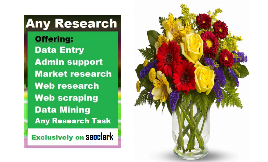 Data Research Like Contact, Email, Phone, Website ...