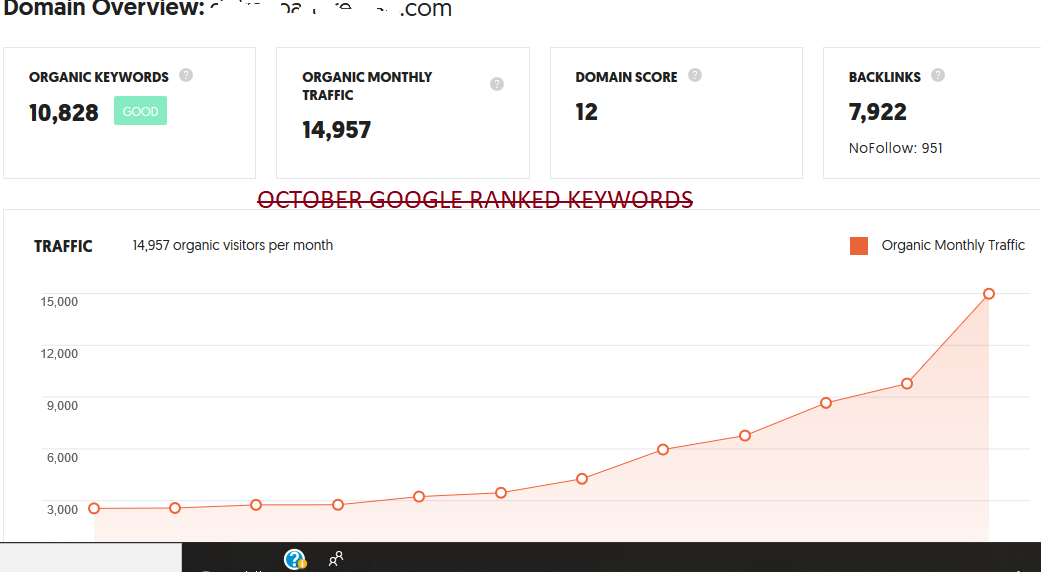 Get 1500 Google Visitors Daily Rank 50-100 Keywords O...